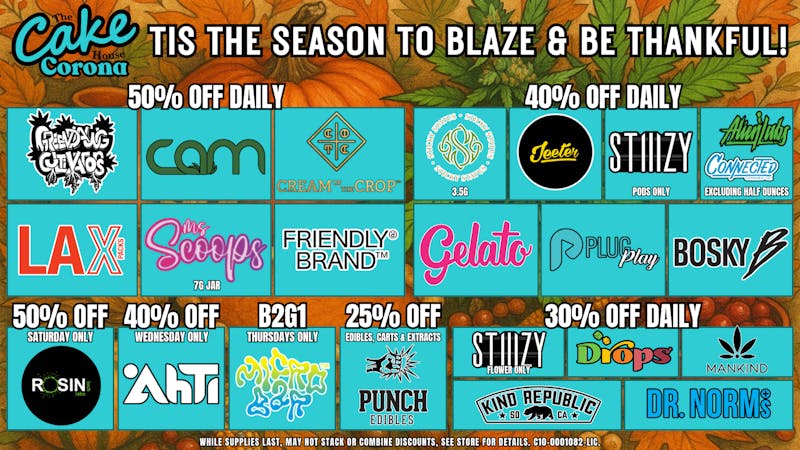 The Cake House - Corona November Sale + 1st time customers 40% off!