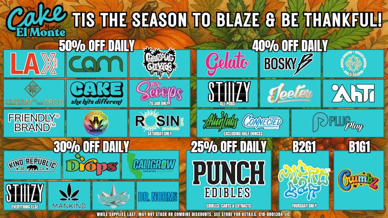 The Cake House - El Monte *NOW OPEN* TCH El Monte November Deals