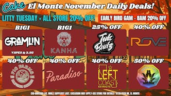 The Cake House - El Monte *NOW OPEN* TCH El Monte Tuesday Deal!