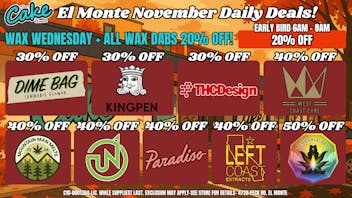 The Cake House - El Monte *NOW OPEN* TCH El Monte Wednesday Deal!