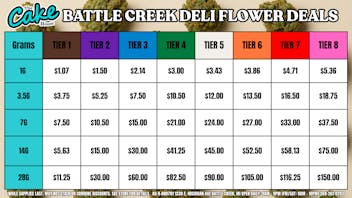 The Cake House - Battle Creek TCH BC Flower Deals!