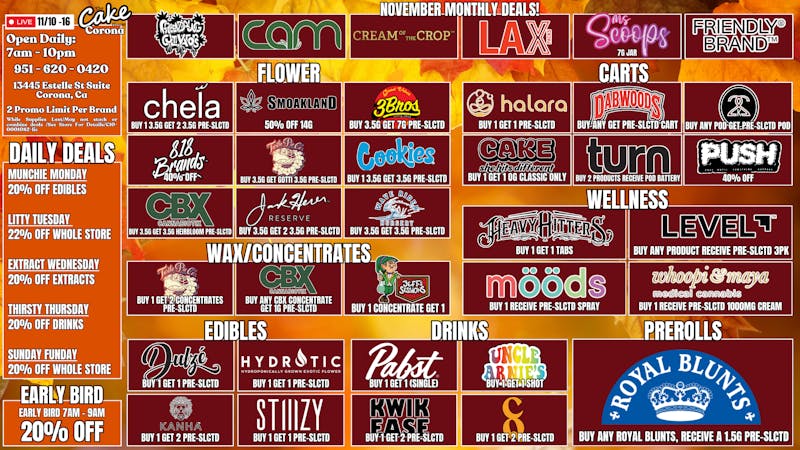 The Cake House - Corona The Cake House Corona New Deals!