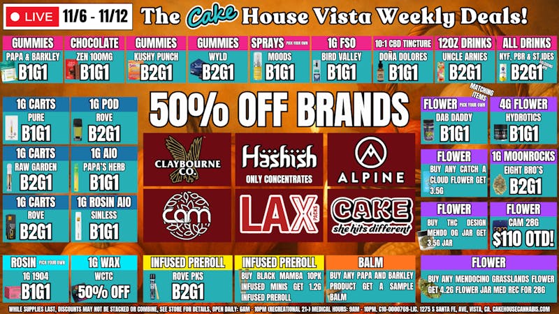 The Cake House - Vista TCH Vista Deals!