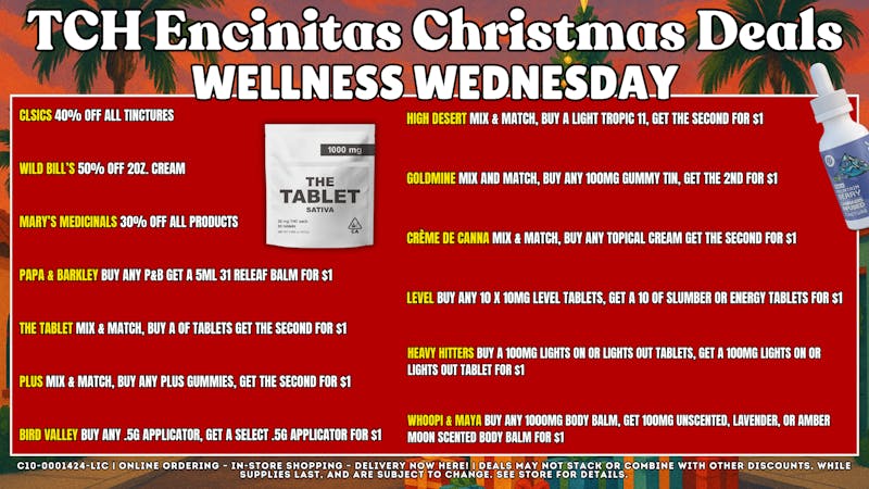 The Cake House - Encinitas Wellness Wednesdays + 40% OFF FTP!