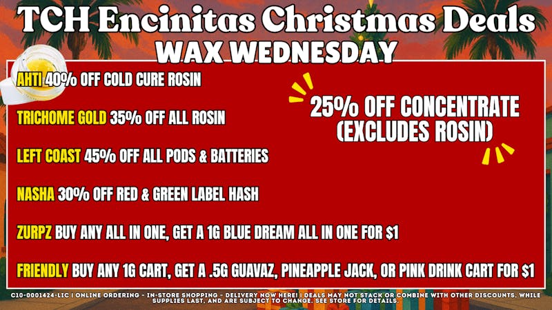 The Cake House - Encinitas Wax Wednesday + 40% OFF FTP!