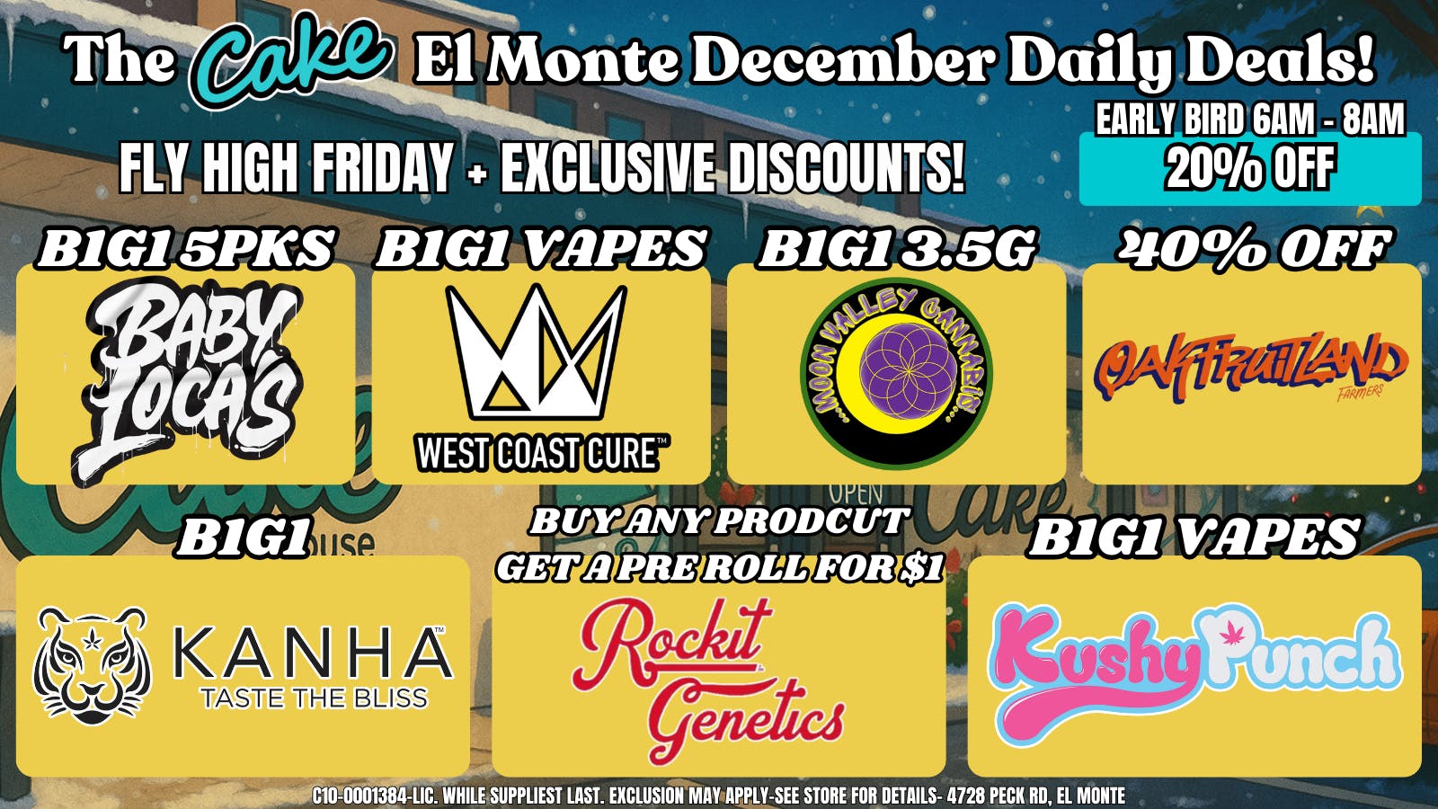 The Cake House - El Monte *NOW OPEN* TCH El Monte Friday Deal!