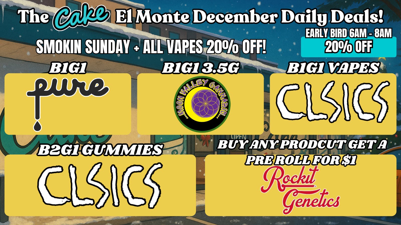 The Cake House - El Monte *NOW OPEN* TCH El Monte Sunday deal