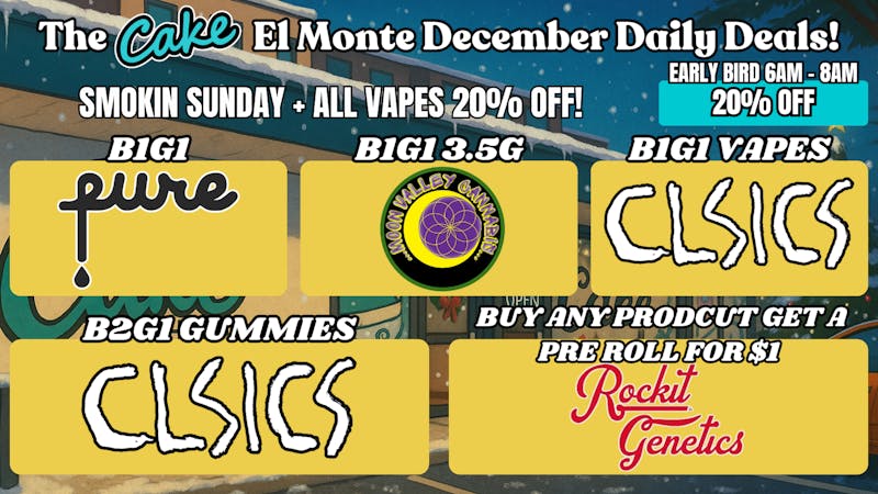 The Cake House - El Monte *NOW OPEN* TCH El Monte Sunday deal
