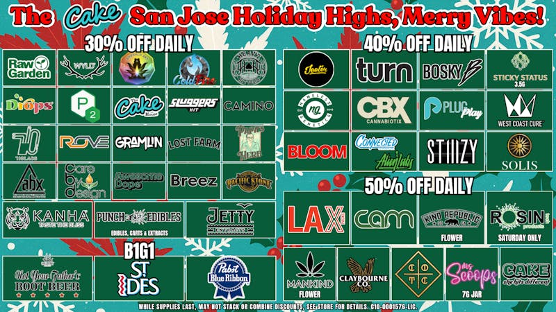 The Cake House - Milpitas Delivery San Jose December Monthly Deals!