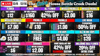 The Cake House - Battle Creek TCH Battle Creek Weekly Deals!