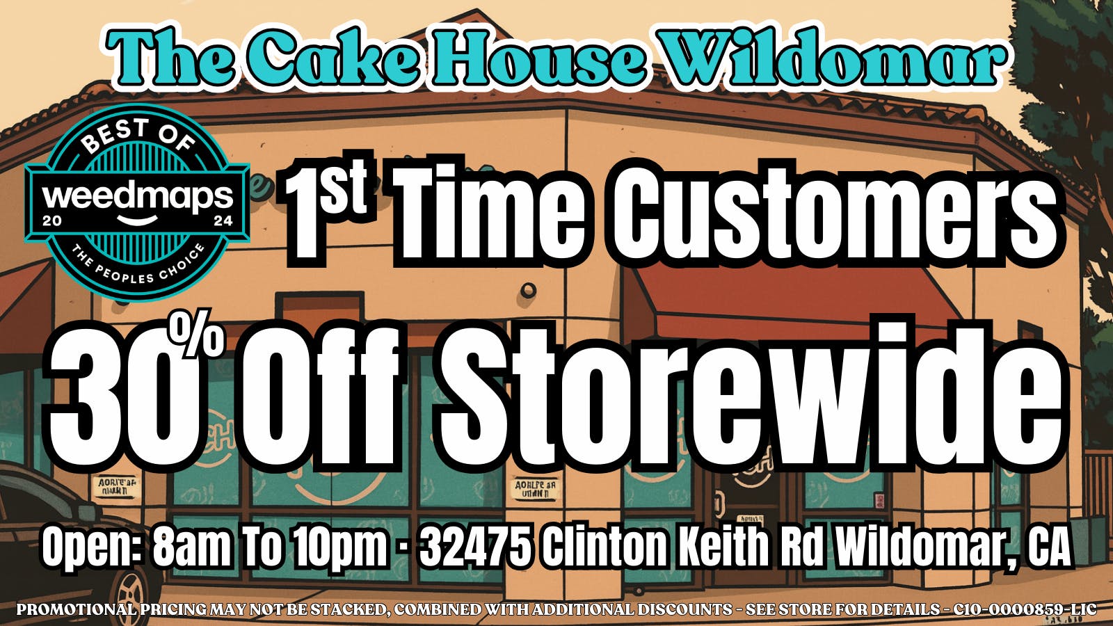 The Cake House - Wildomar TCH Wildomar 30% off 1st time customers!
