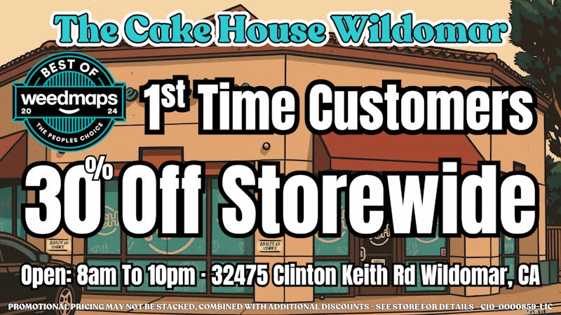 The Cake House - Wildomar TCH Wildomar 30% off 1st time customers!