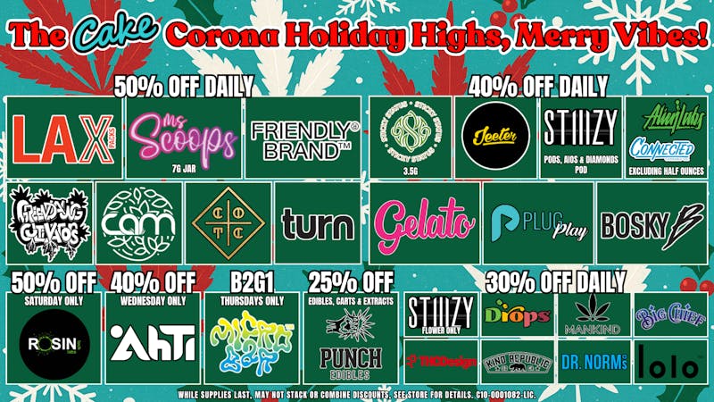 The Cake House - Corona December Sale + 1st time customers 40% off!
