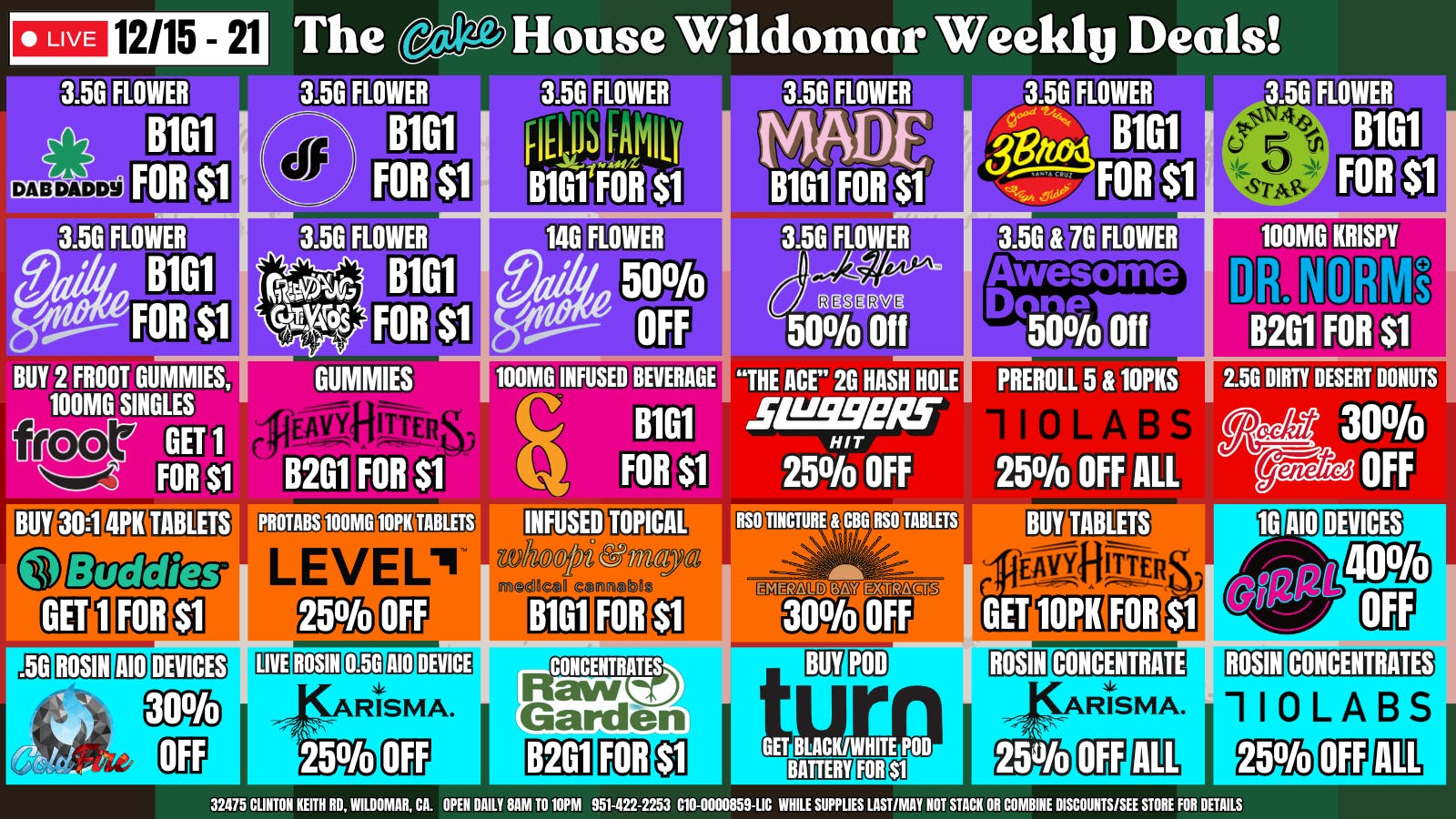 The Cake House - Wildomar TCH Wildomar Deals + 30% off 1st time customers!