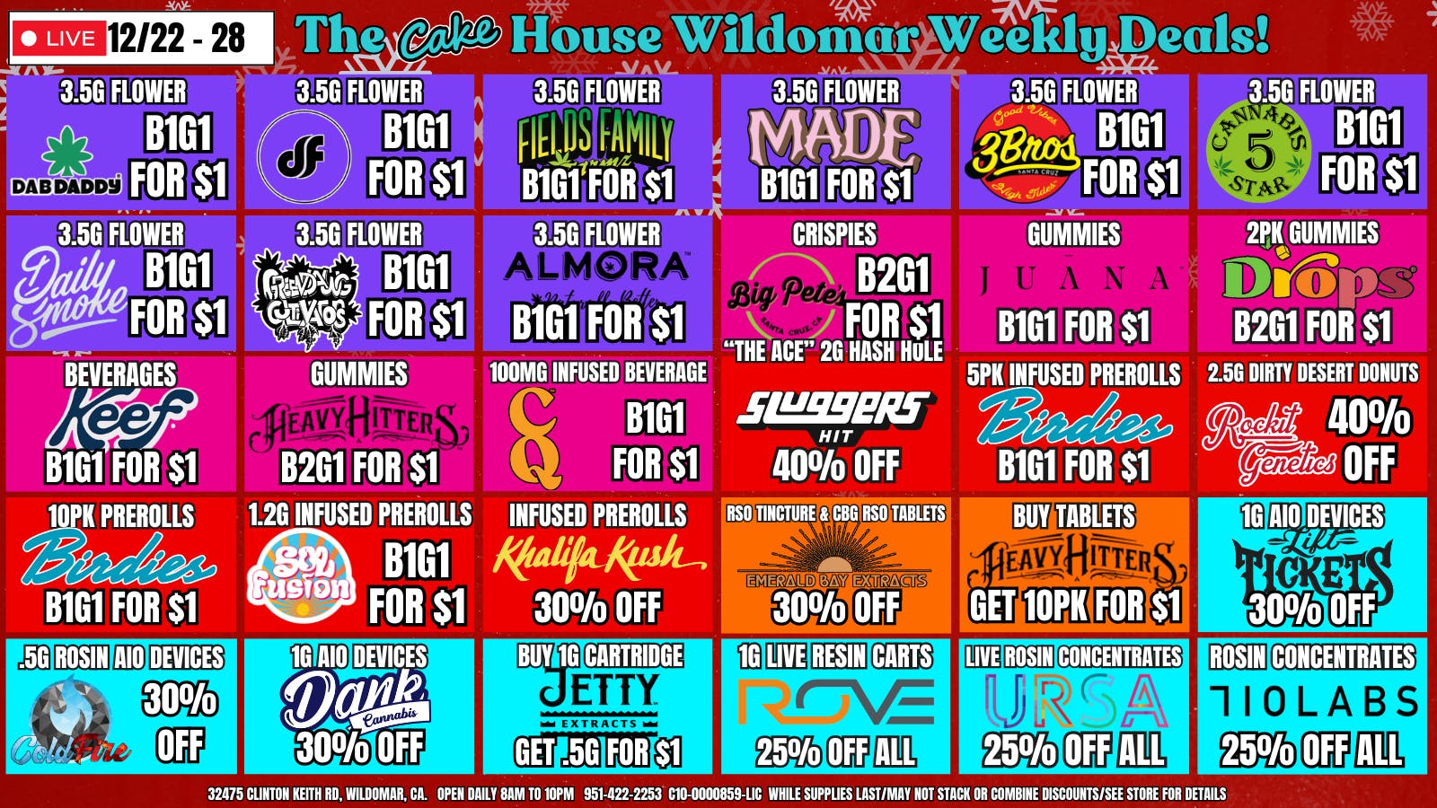 The Cake House - Wildomar TCH Wildomar Deals + 30% off 1st time customers!