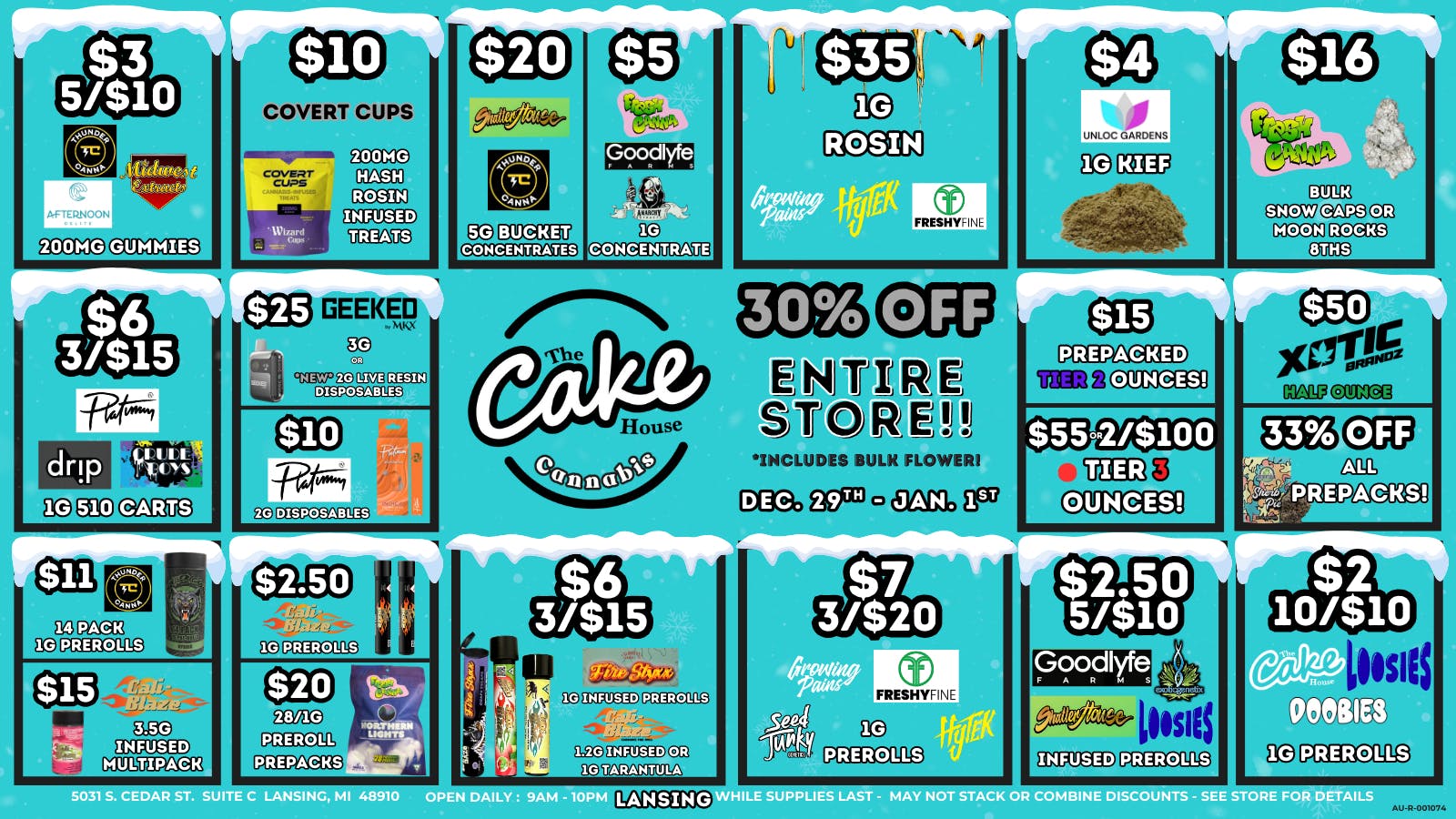 The Cake House - Lansing TCH Lansing Weekly Deals!