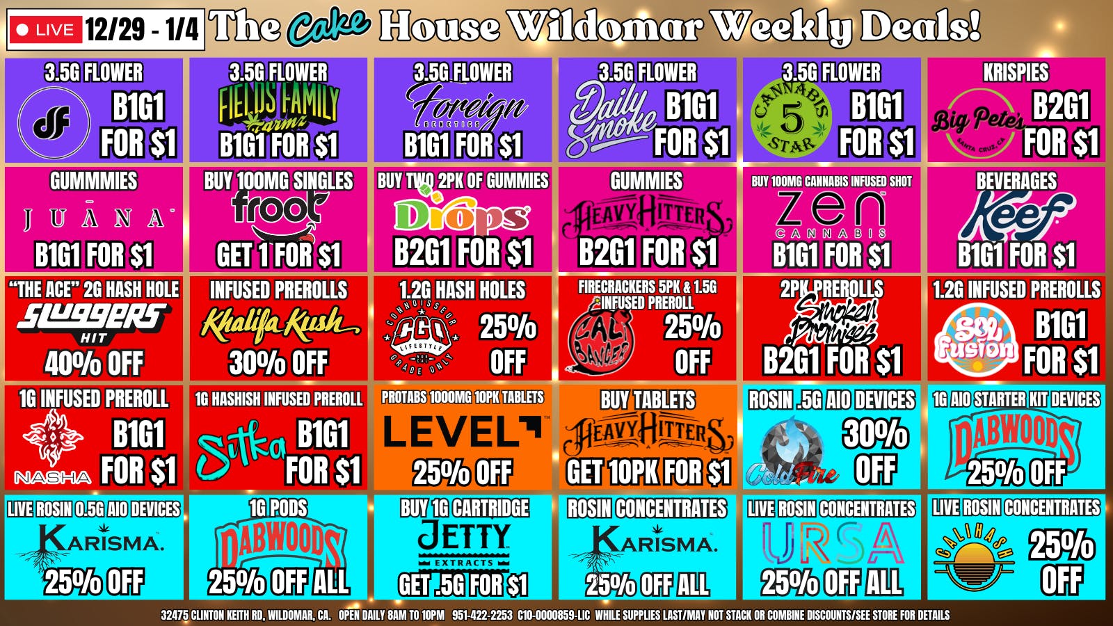 The Cake House - Wildomar TCH Wildomar Deals + 30% off 1st time customers!