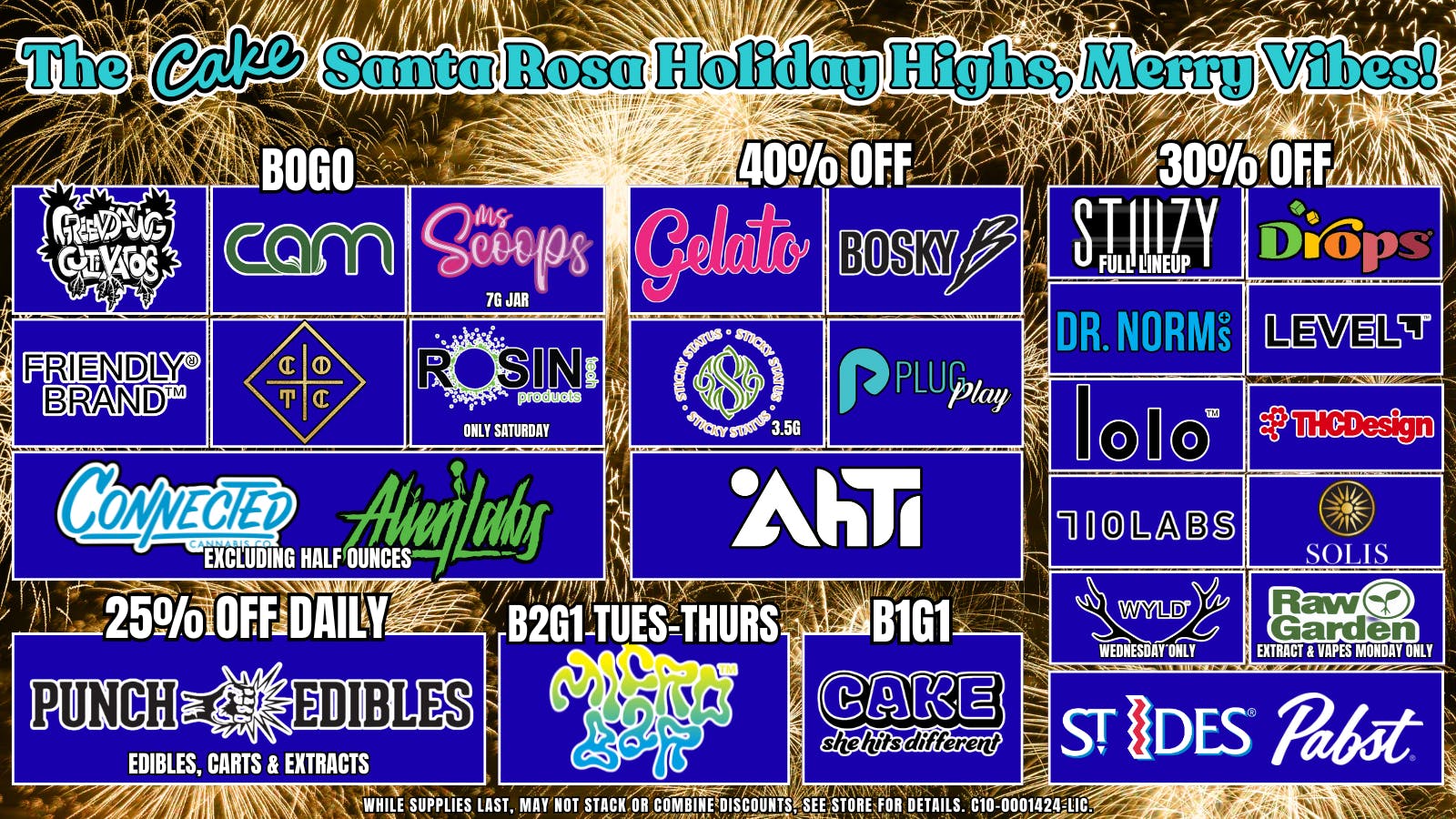 The Cake House - Santa Rosa TCH Santa Rosa January Deals!