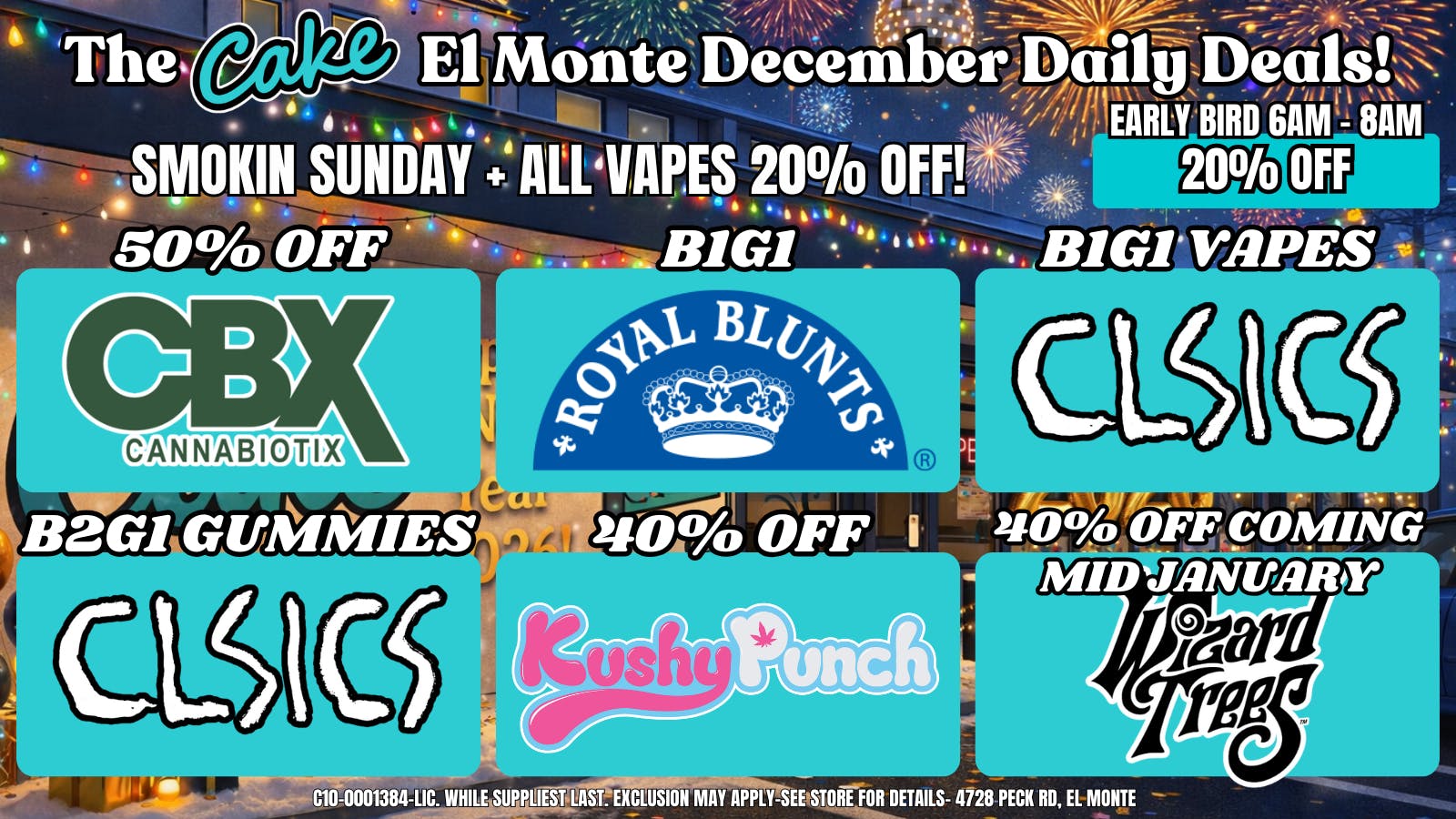 The Cake House - El Monte *NOW OPEN* TCH El Monte Sunday deal