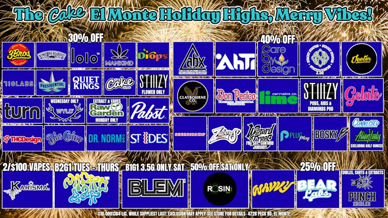 The Cake House - El Monte *NOW OPEN* TCH El Monte January Deals!