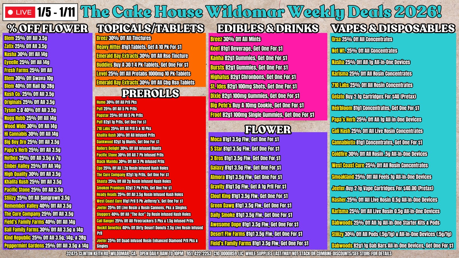 The Cake House - Wildomar More Wildo Deals!