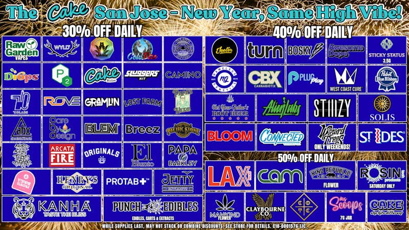 The Cake House - Milpitas Delivery San Jose January Monthly Deals!