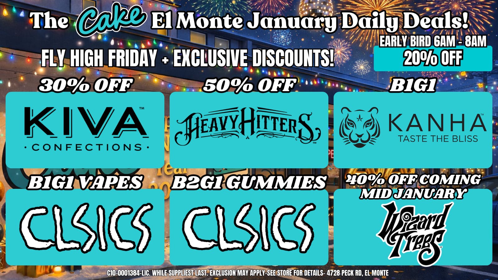 The Cake House - El Monte *NOW OPEN* TCH El Monte Friday Deal!