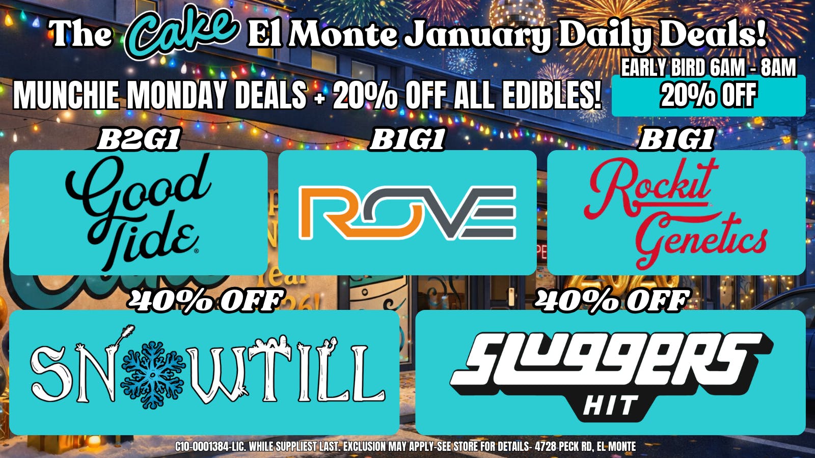 The Cake House - El Monte *NOW OPEN* TCH El Monte Monday Deals!