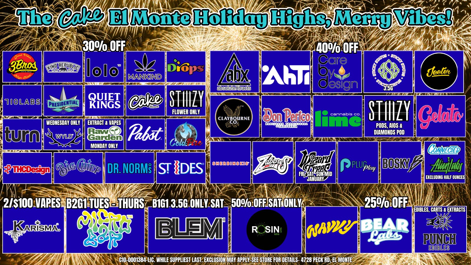 The Cake House - El Monte *NOW OPEN* TCH El Monte January Deals!