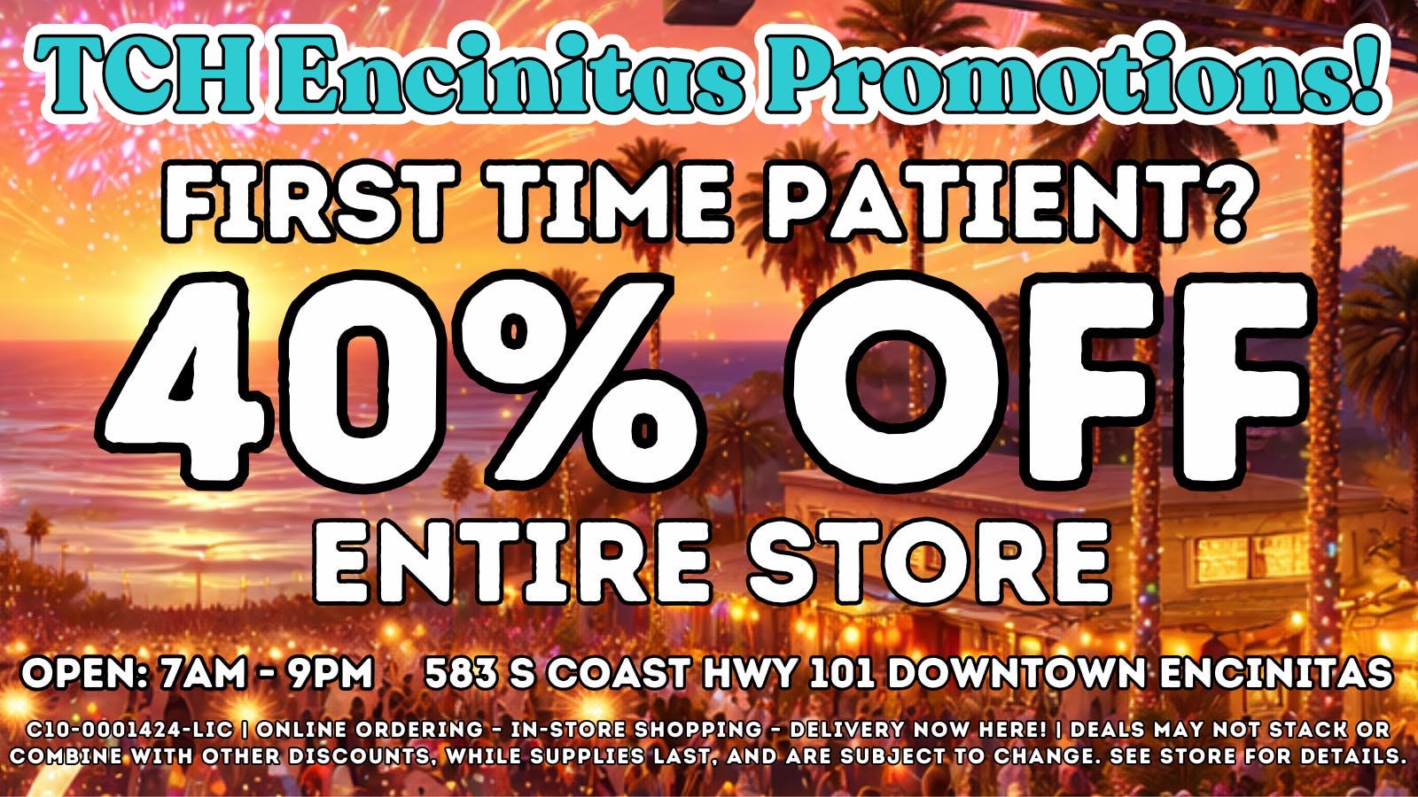 The Cake House - Encinitas TCH 40% off 1st time customers deal!