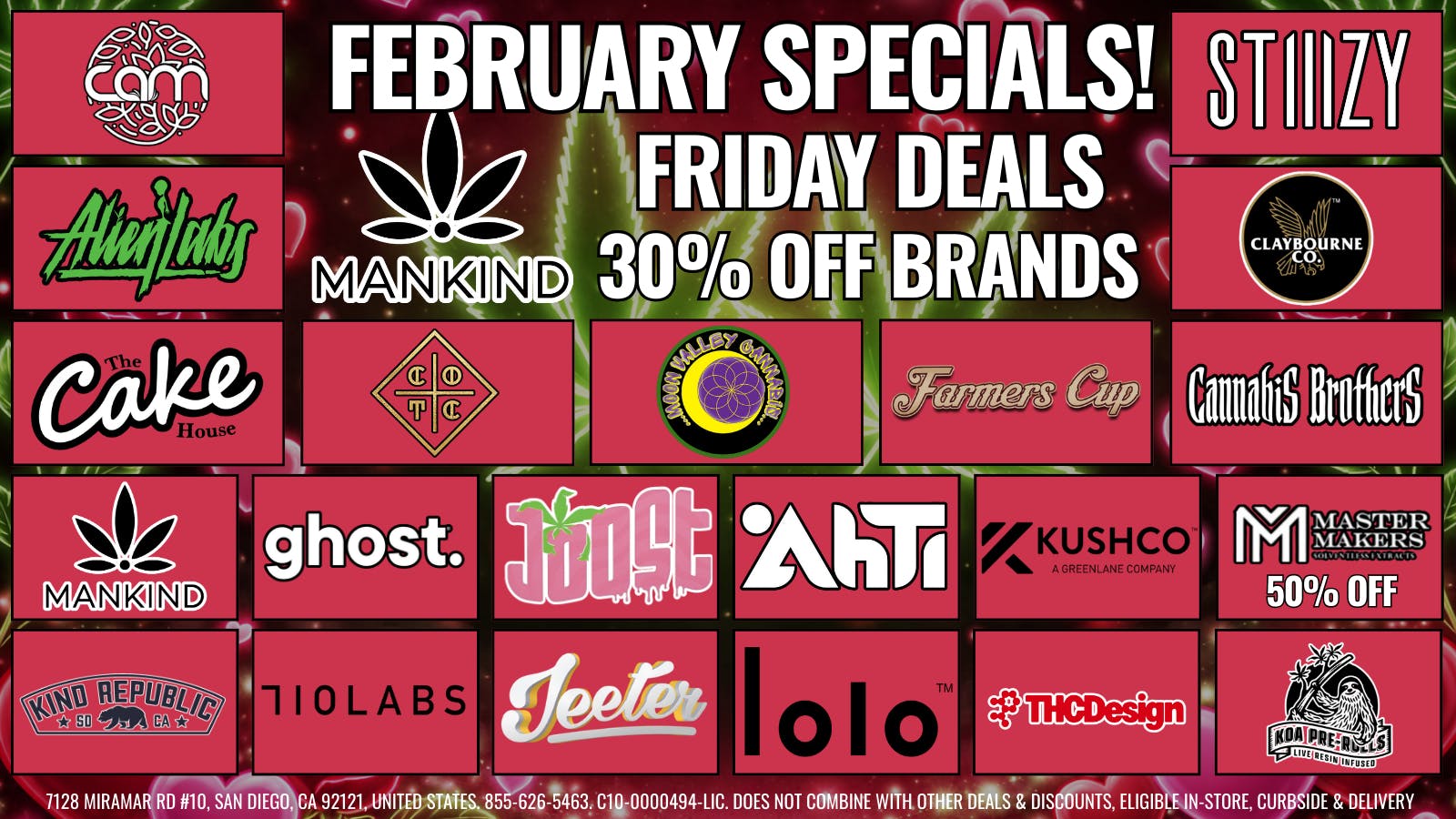 Mankind Delivery FRIDAY - 30% OFF SELECT BRANDS!