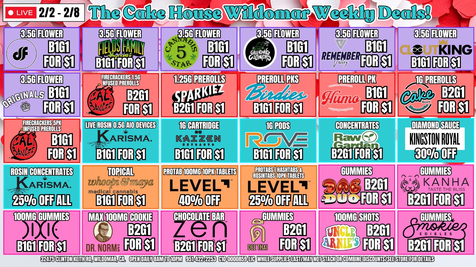 The Cake House - Wildomar TCH Wildomar Deals + 30% off 1st time customers!