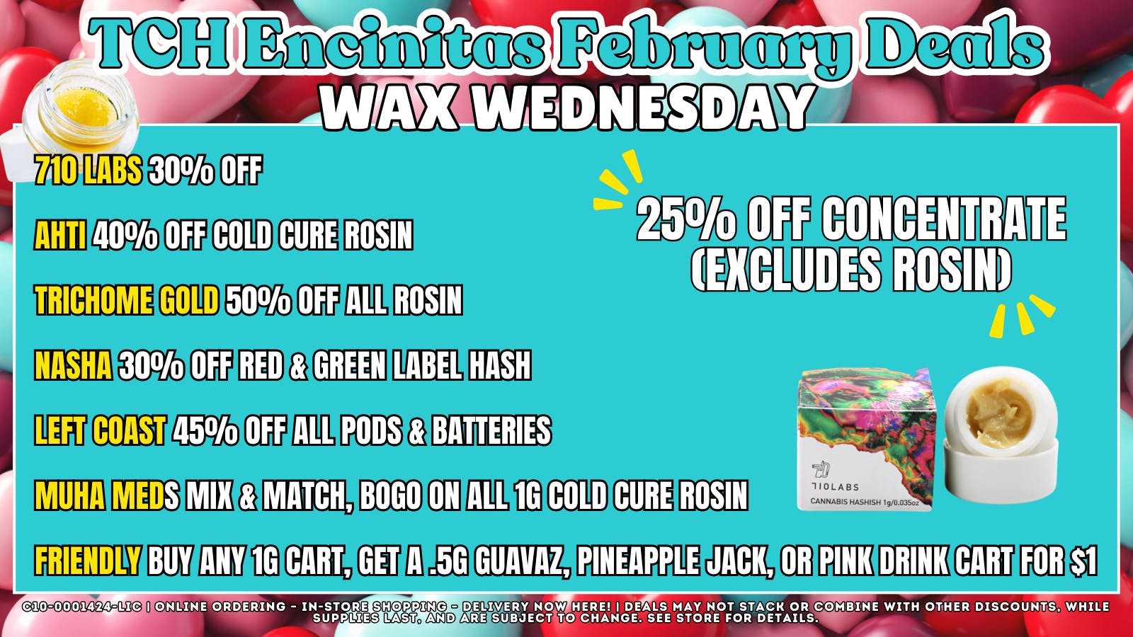 The Cake House - Encinitas Wax Wednesday + 40% OFF FTP!
