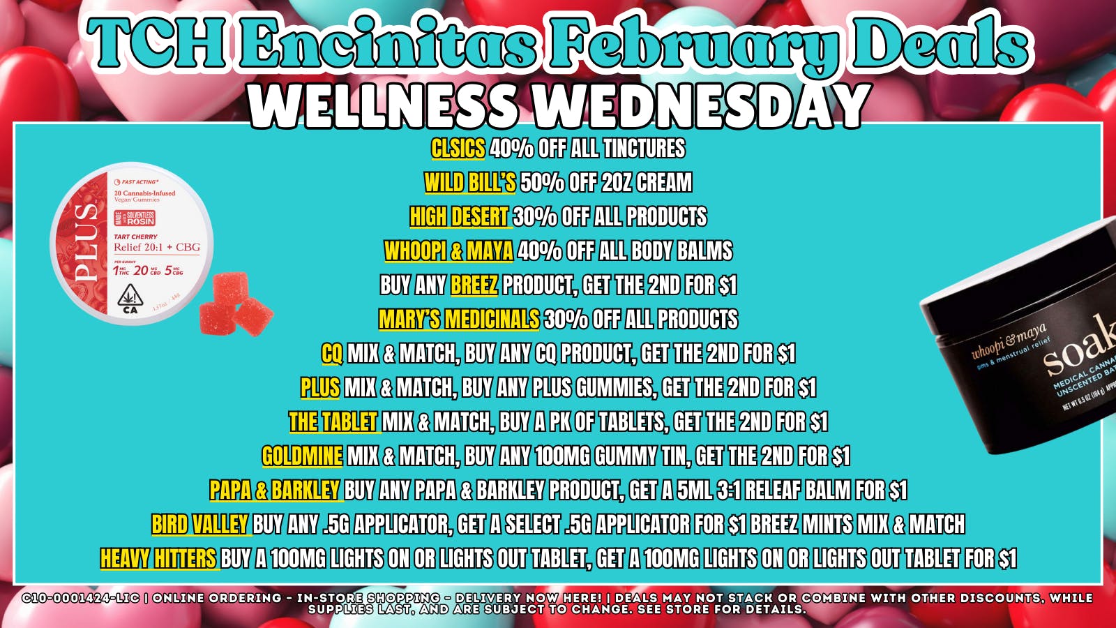 The Cake House - Encinitas Wellness Wednesdays + 40% OFF FTP!