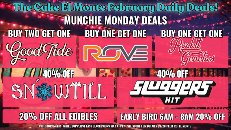 The Cake House - El Monte *NOW OPEN* TCH El Monte Monday Deals!