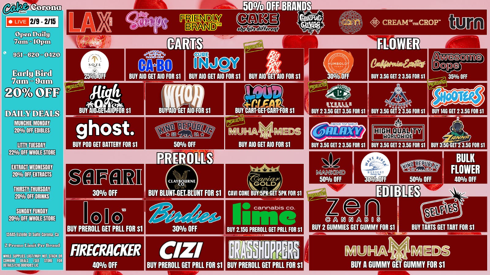 The Cake House - Corona The Cake House Corona New Deals!