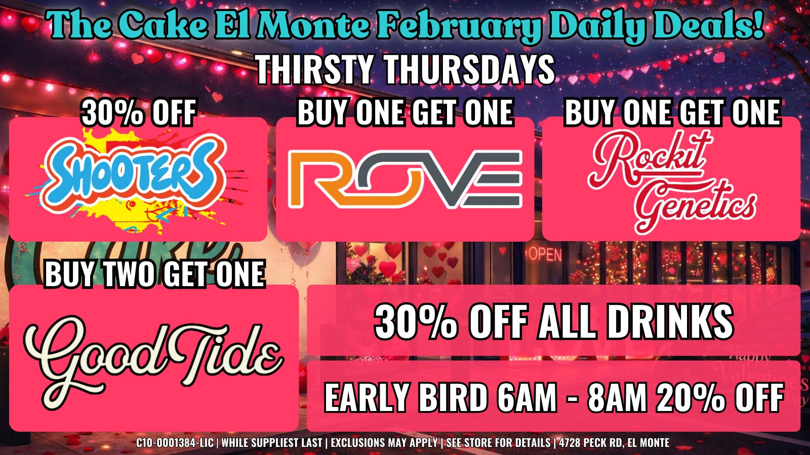 The Cake House - El Monte *NOW OPEN* TCH El Monte Thursday Deal!