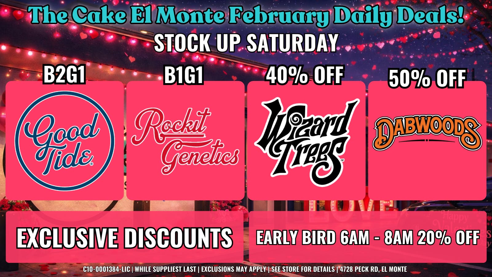 The Cake House - El Monte *NOW OPEN* TCH El Monte Saturday Deals!