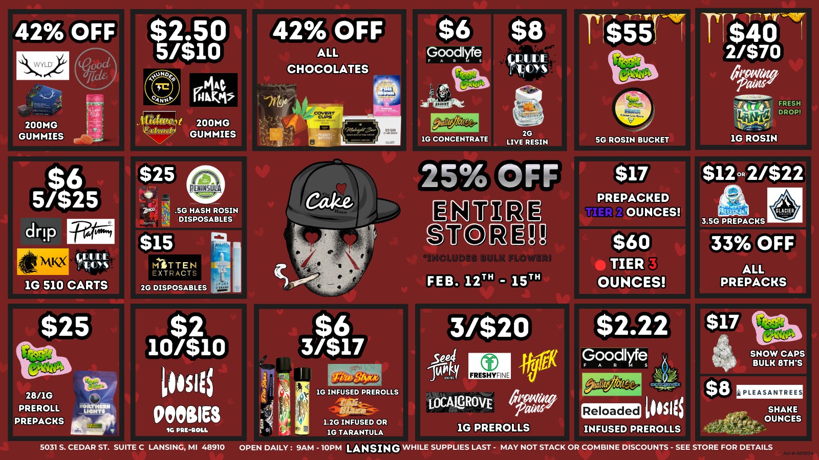 The Cake House - Lansing TCH Lansing Weekly Deals!