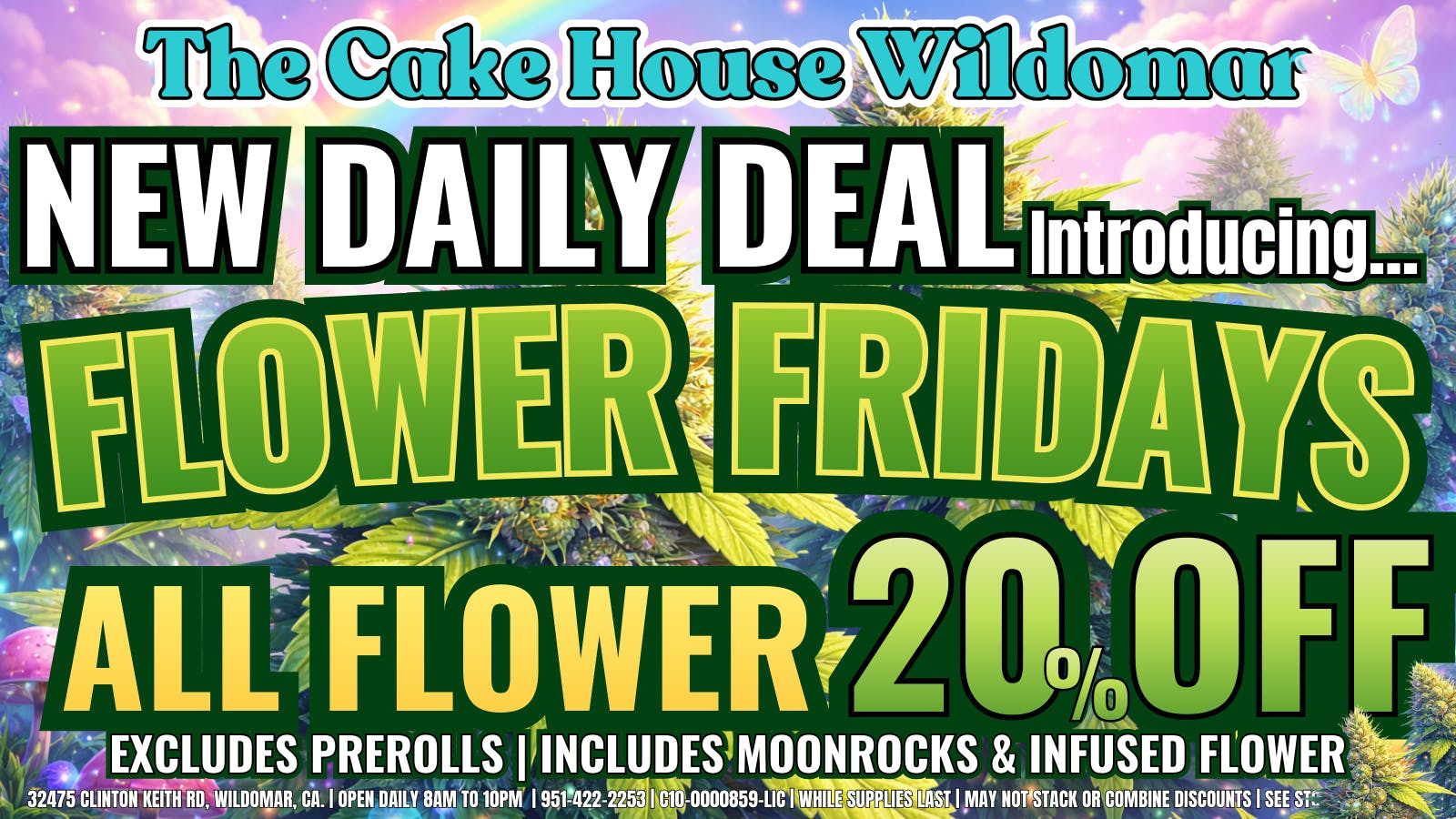 The Cake House - Wildomar TCH Wildo FLOWER FRIDAY!