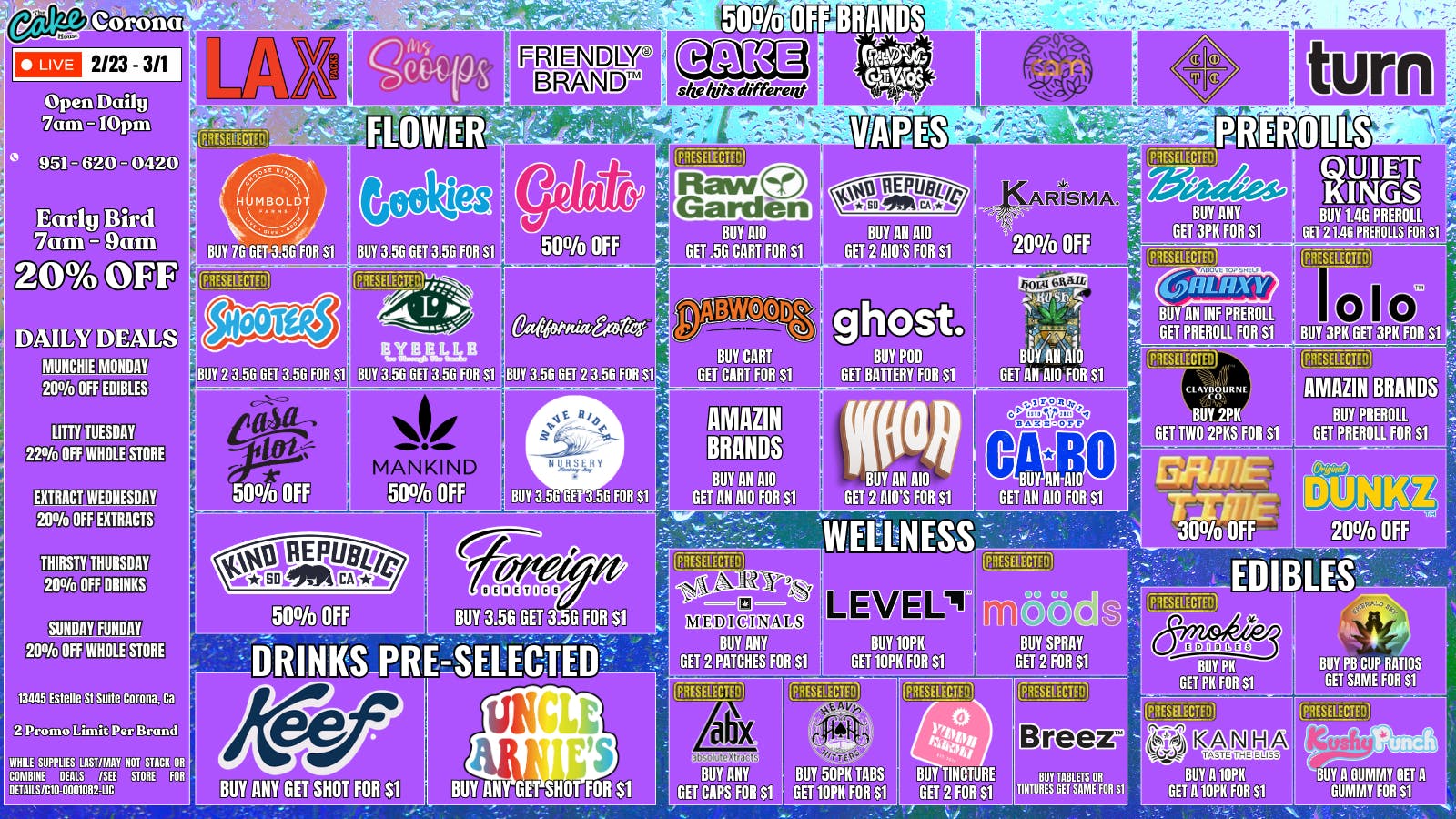 The Cake House - Corona The Cake House Corona New Deals!