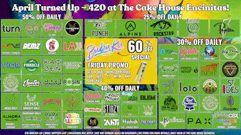 The Cake House - Encinitas TCH Encinitas April Deals!