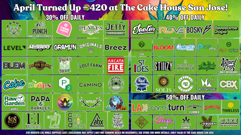 The Cake House - San Jose *Now Open* TCH San Jose April Deals!