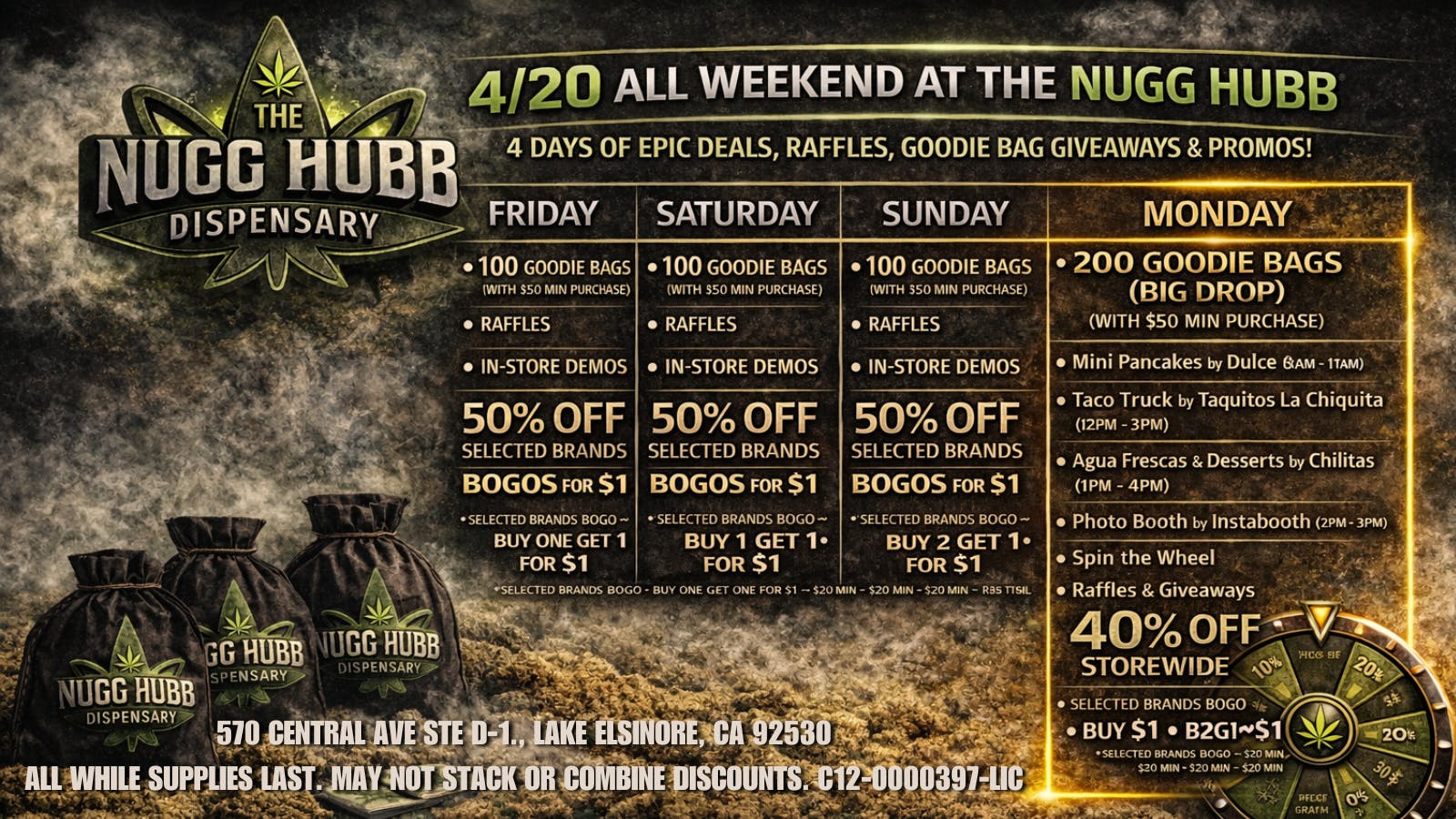The Nugg Hubb The Nugg Hubb 420 Deals!