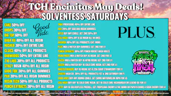 The Cake House - Encinitas Solventless Saturday Exclusive Deals + 40% OFF FTP