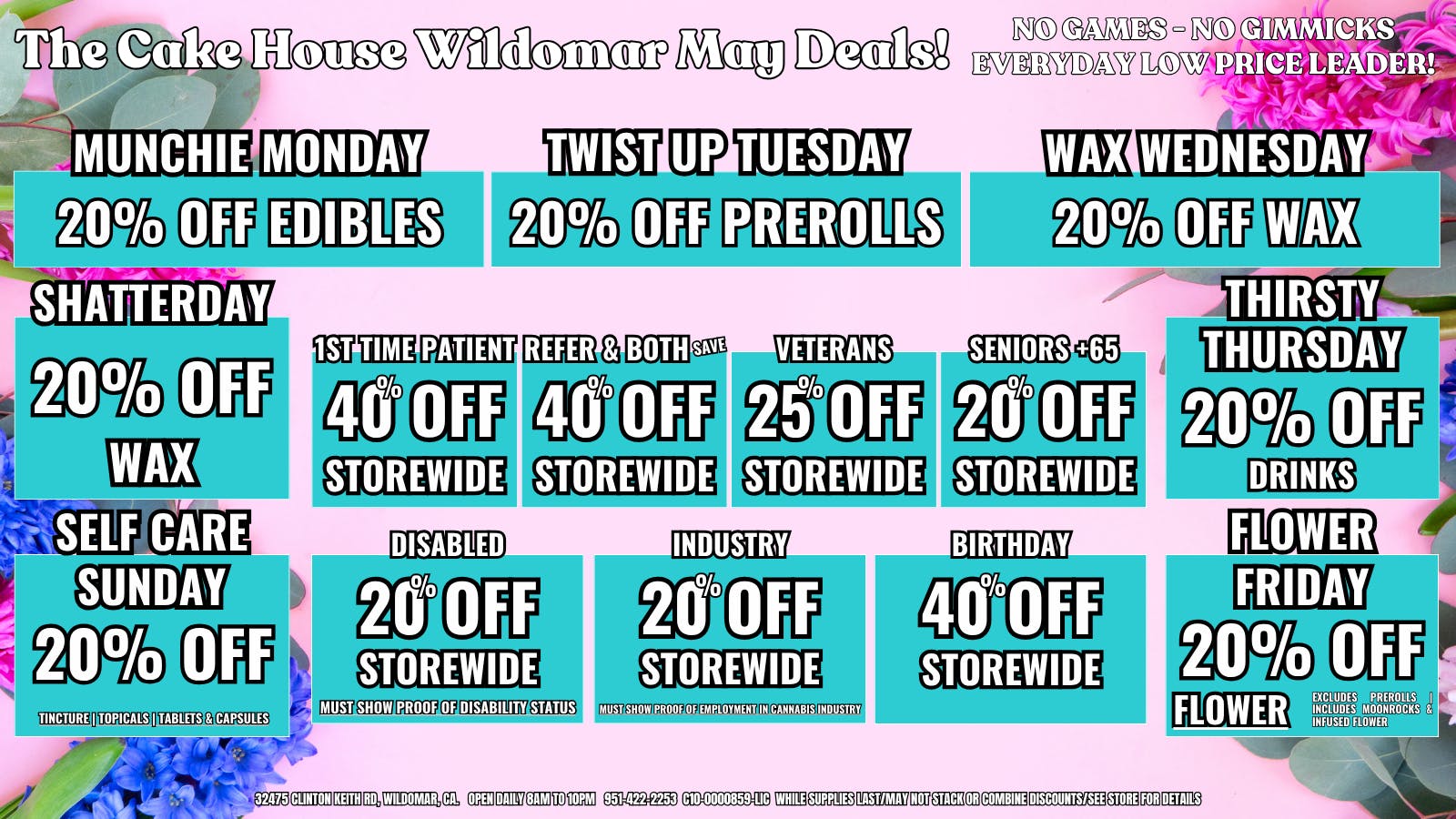 The Cake House - Wildomar TCH Wildomar Daily Deals!