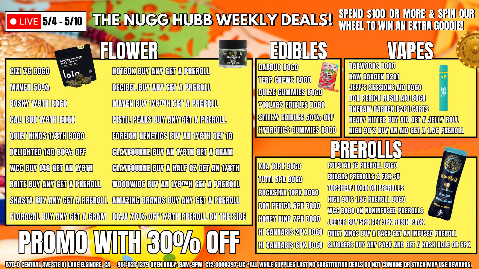 The Nugg Hubb The Nugg Hubb Weekly Deals!