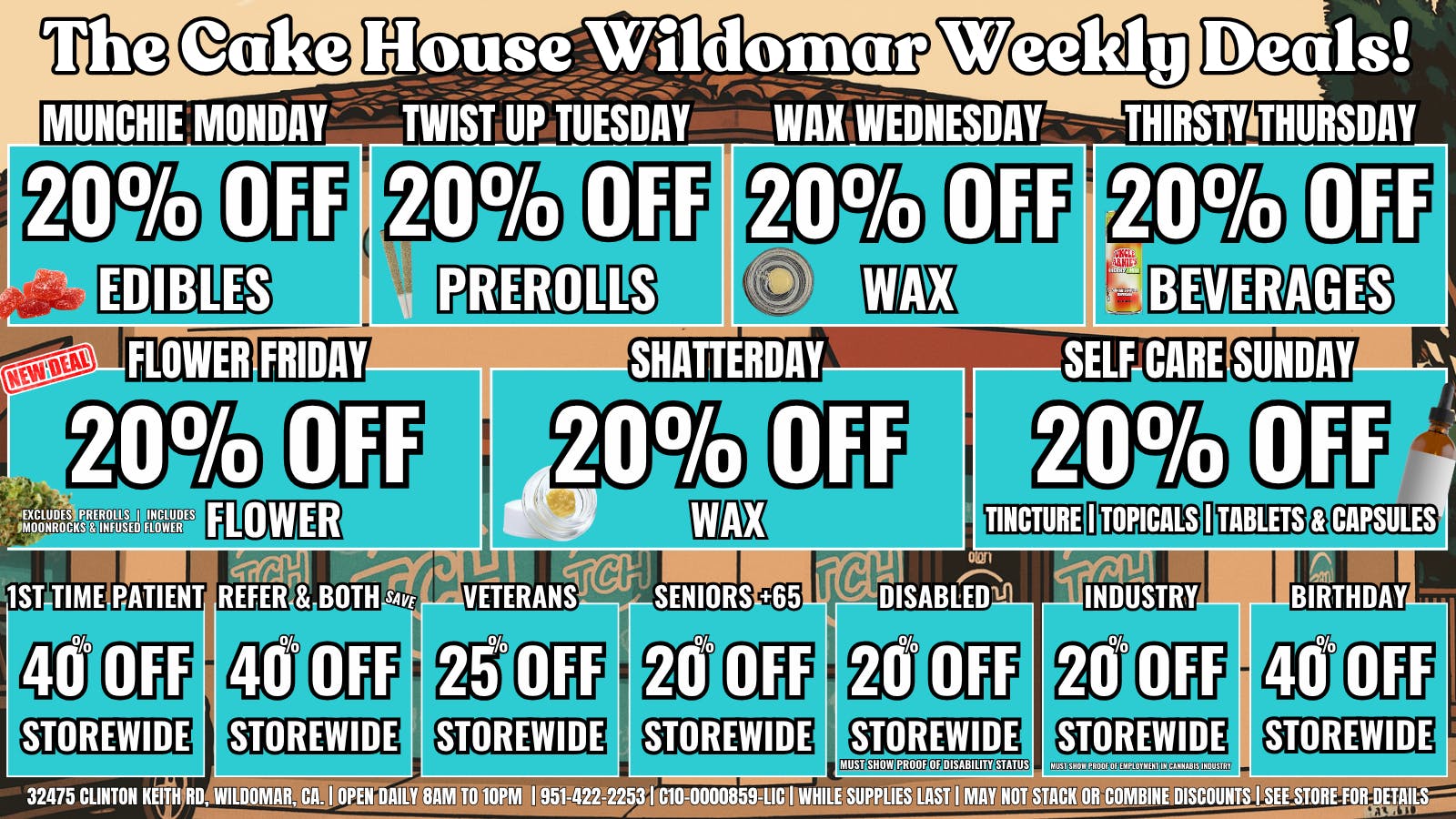 The Cake House - Wildomar TCH Wildomar Daily Deals!