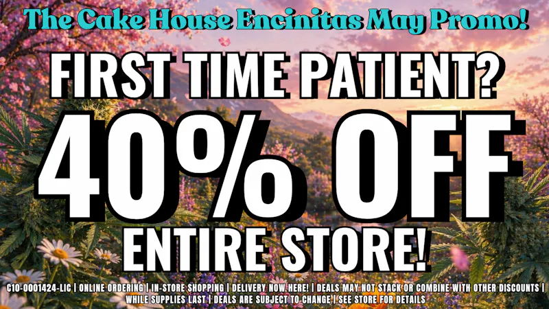 The Cake House - Carlsbad TCH 40% off 1st time customers deal!