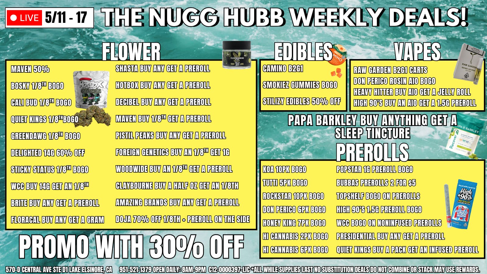 The Nugg Hubb The Nugg Hubb Weekly Deals!
